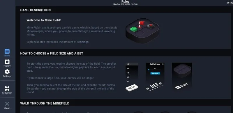 Cách chơi Mine Field Sunwin