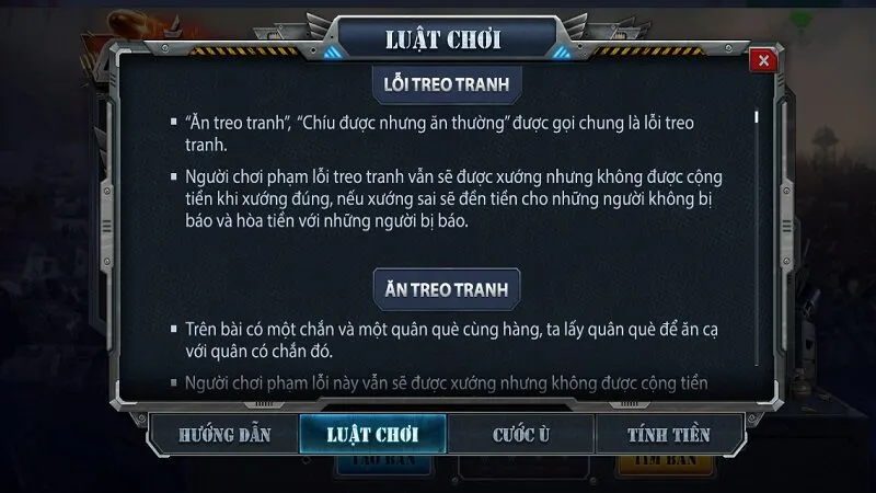 Luật chơi Chắn đơn giản và rất dễ để hiểu 