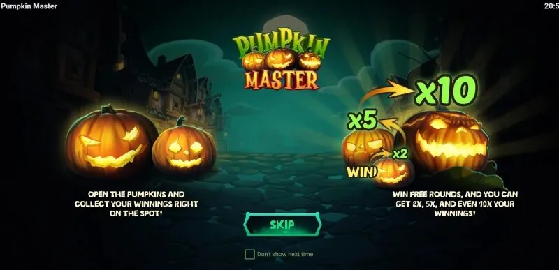 Mẹo chơi Pumpkin Master hiệu quả hơn