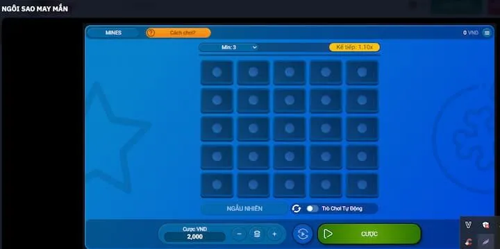 Tựa game ngôi sao may mắn hấp dẫn hội viên